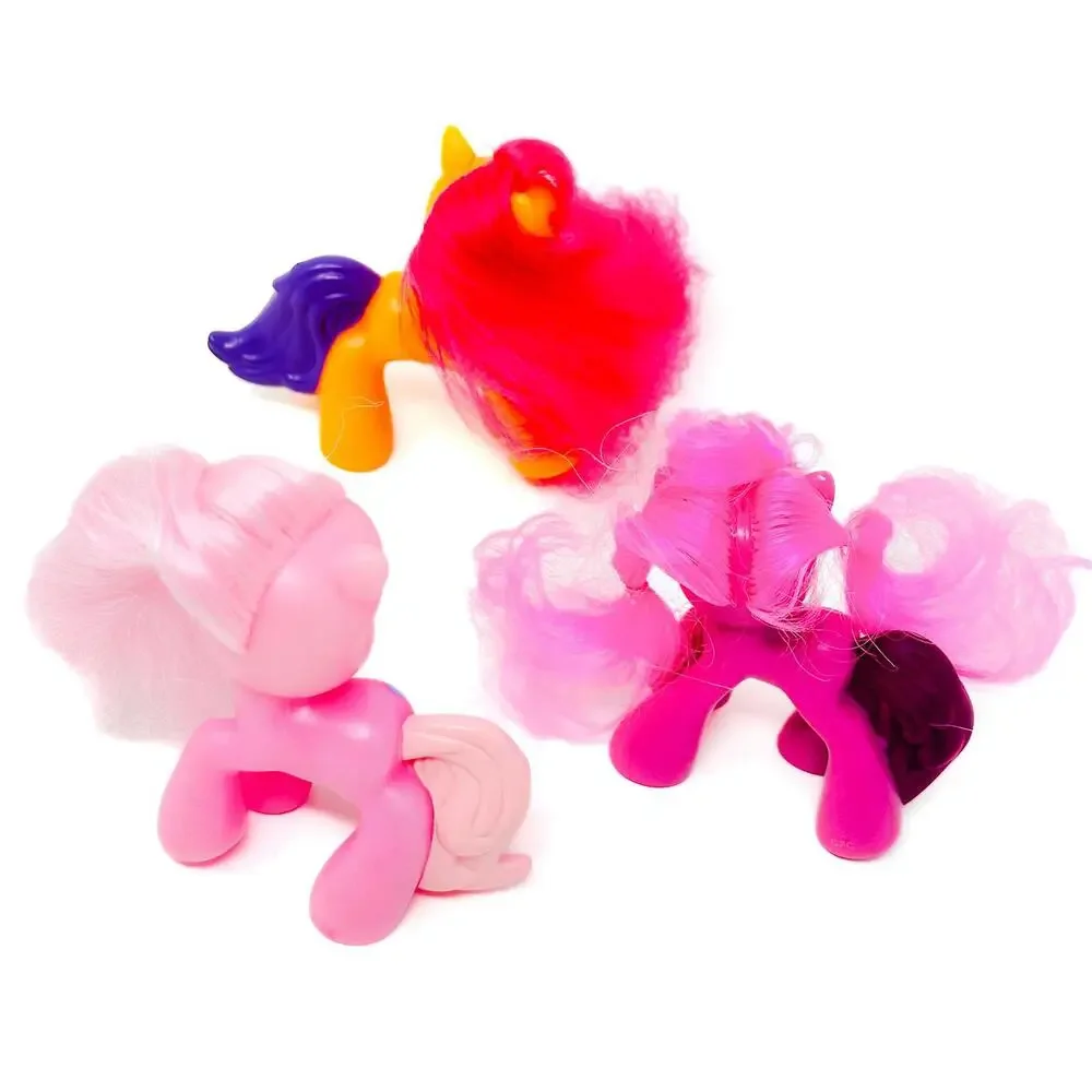 My Little Pony Mcdonald's 2009 G3.5 Pinkie Pie Cheerilee Scootaloo Horse Figures